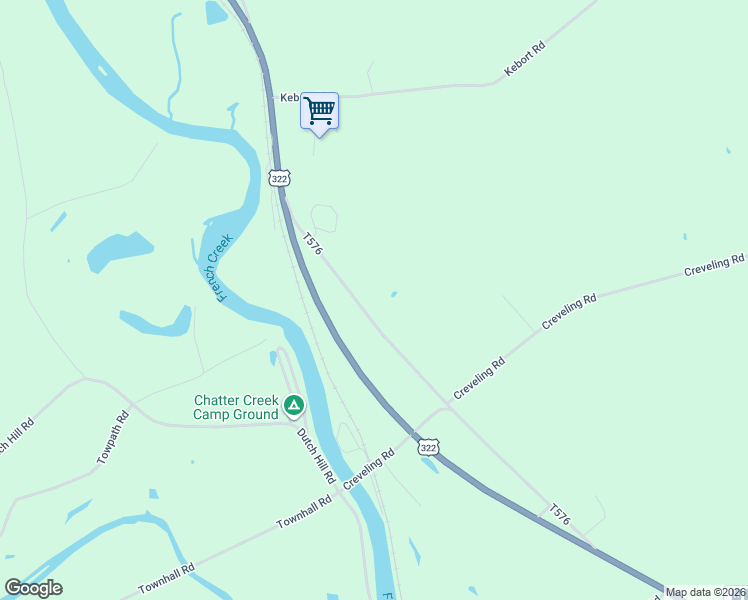 map of restaurants, bars, coffee shops, grocery stores, and more near 6300-6708 Mc Cracken Road in Cochranton