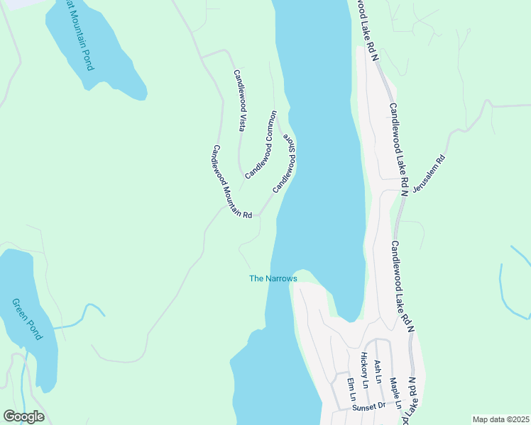 map of restaurants, bars, coffee shops, grocery stores, and more near 4 Candlewood Shore in New Milford