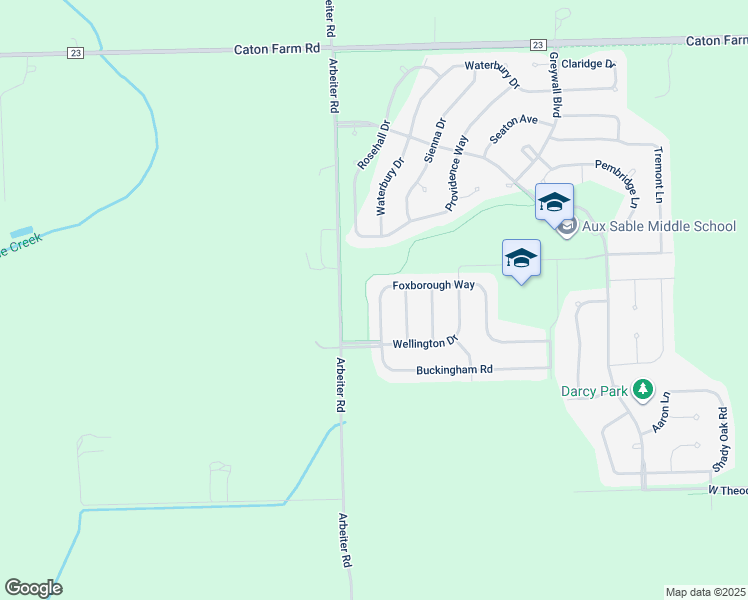 map of restaurants, bars, coffee shops, grocery stores, and more near 8649 Foxborough Way in Joliet