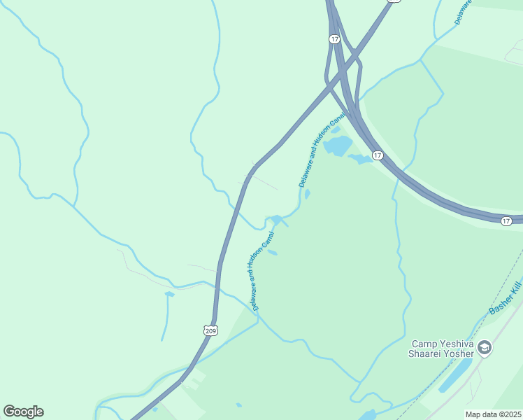 map of restaurants, bars, coffee shops, grocery stores, and more near 2744 U.S. 209 in Wurtsboro