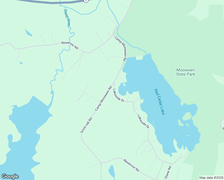 map of restaurants, bars, coffee shops, grocery stores, and more near 214 Camp Mooween Road in Lebanon