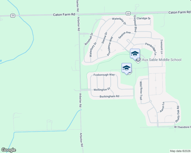 map of restaurants, bars, coffee shops, grocery stores, and more near 8522 Foxborough Way in Joliet