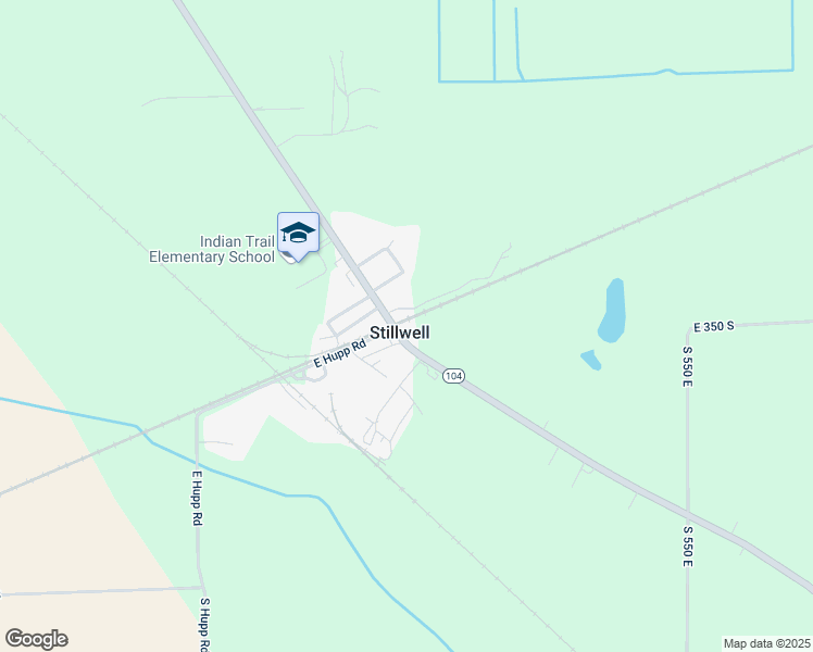 map of restaurants, bars, coffee shops, grocery stores, and more near 3451 State Road 104 in La Porte