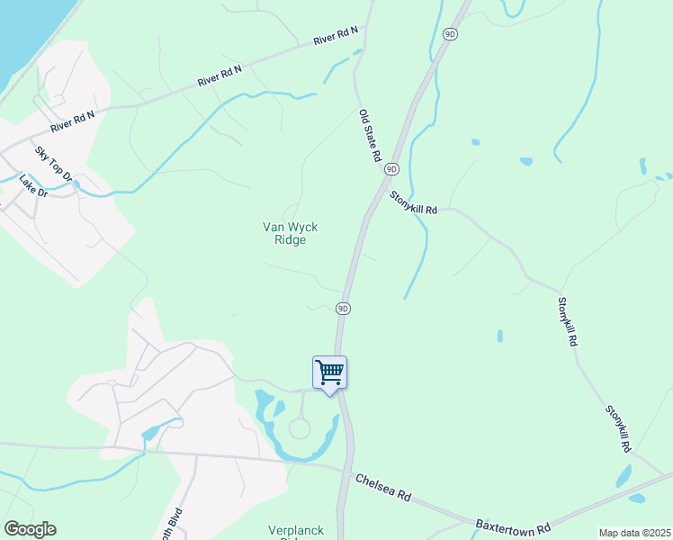 map of restaurants, bars, coffee shops, grocery stores, and more near 1969 Highway 9D in Wappingers Falls