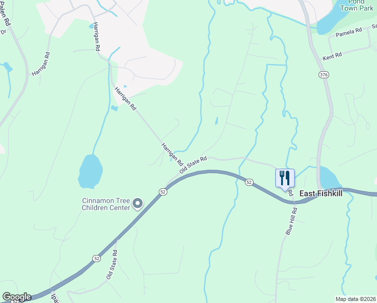 map of restaurants, bars, coffee shops, grocery stores, and more near 64 Old State Road in Hopewell Junction