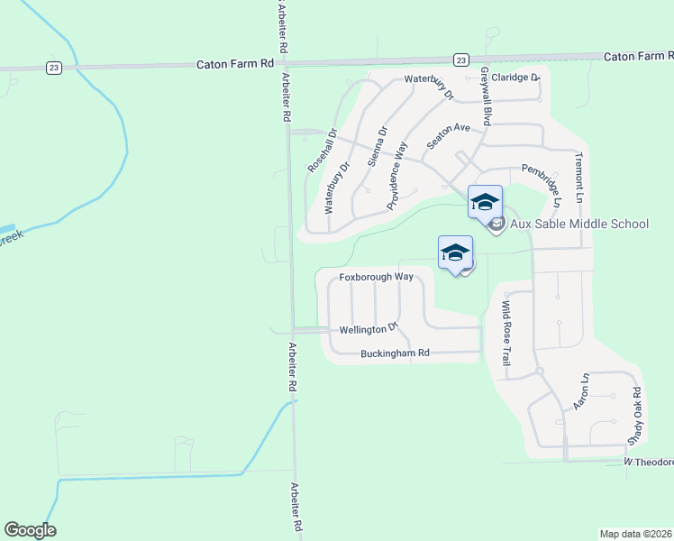 map of restaurants, bars, coffee shops, grocery stores, and more near 8522 Foxborough Way in Joliet