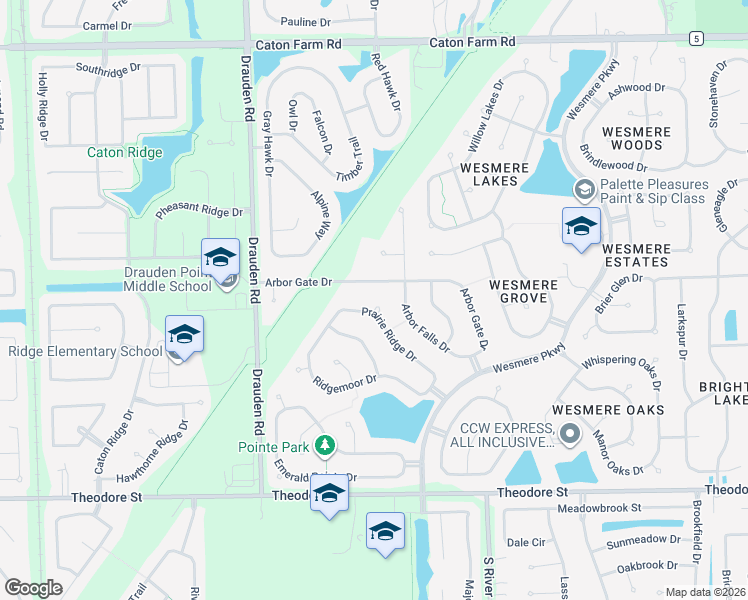 map of restaurants, bars, coffee shops, grocery stores, and more near 1918 Prairie Ridge Court in Plainfield