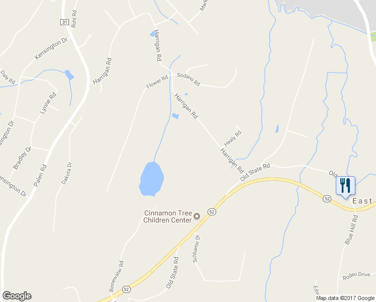 map of restaurants, bars, coffee shops, grocery stores, and more near 19 Harrigan Road in Hopewell Junction