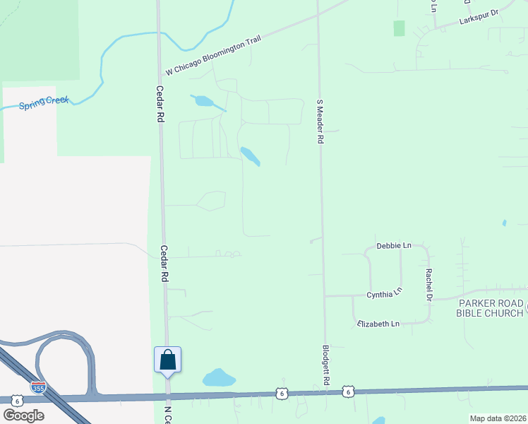 map of restaurants, bars, coffee shops, grocery stores, and more near in New Lenox