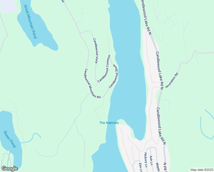 map of restaurants, bars, coffee shops, grocery stores, and more near 3 Candlewood Shore in New Milford