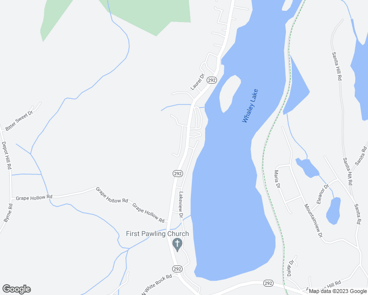 map of restaurants, bars, coffee shops, grocery stores, and more near 1443 Route 292 in Holmes