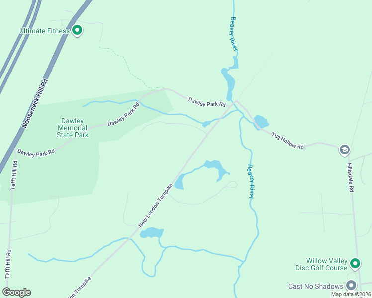 map of restaurants, bars, coffee shops, grocery stores, and more near 210 New London Turnpike in Richmond