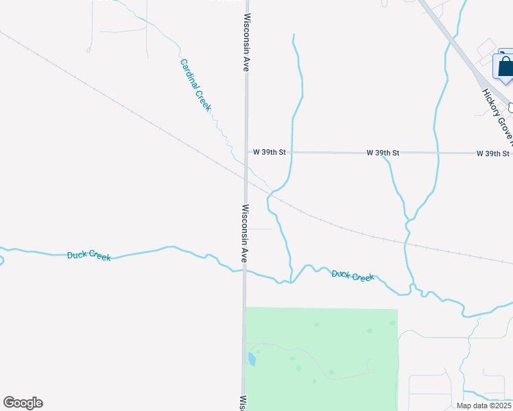 map of restaurants, bars, coffee shops, grocery stores, and more near 3603 Wisconsin Ave in Davenport