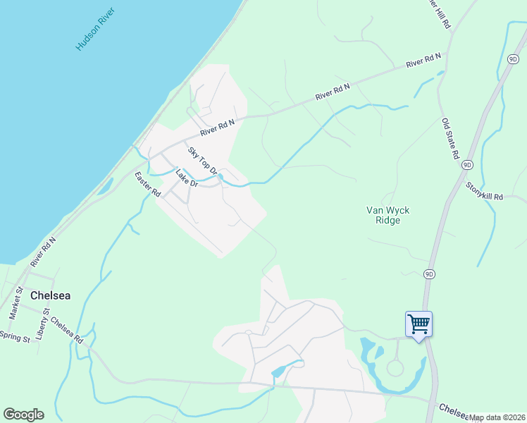 map of restaurants, bars, coffee shops, grocery stores, and more near 29 Sky Top Drive in Wappingers Falls