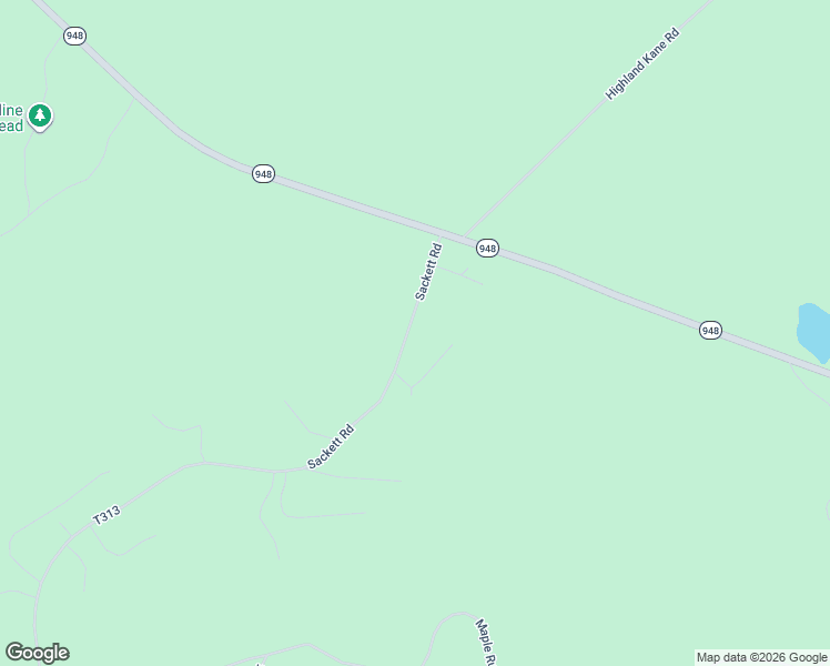 map of restaurants, bars, coffee shops, grocery stores, and more near 5298 Sackett Road in Kane