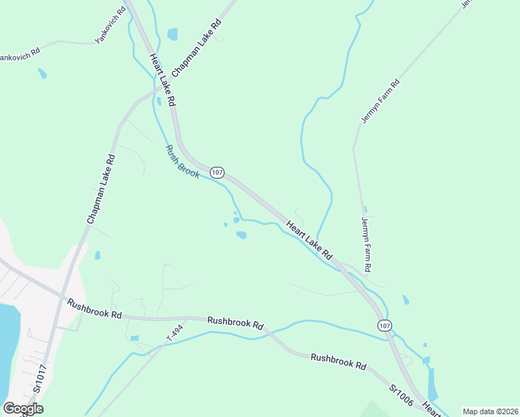 map of restaurants, bars, coffee shops, grocery stores, and more near 1137-1183 Highway 107 in Jermyn