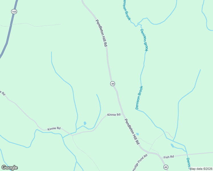 map of restaurants, bars, coffee shops, grocery stores, and more near 286 Pendleton Hill Road in Voluntown