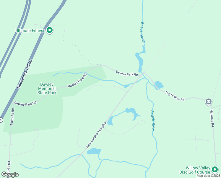 map of restaurants, bars, coffee shops, grocery stores, and more near 210 New London Turnpike in Richmond