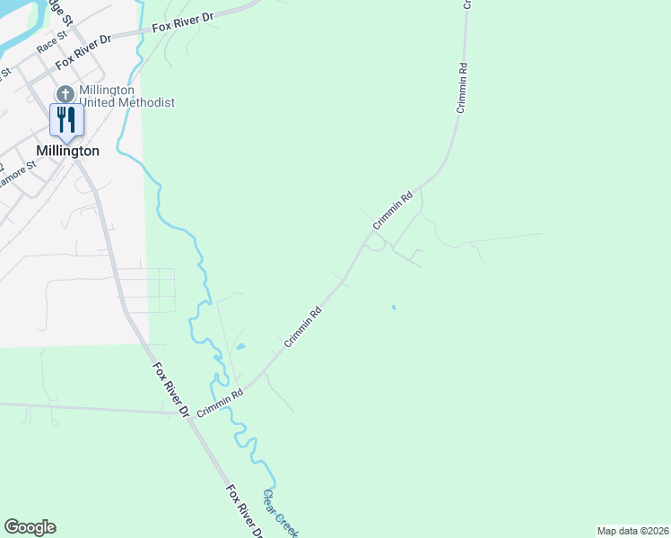 map of restaurants, bars, coffee shops, grocery stores, and more near 11022-11054 Crimmin Road in Newark