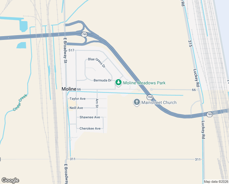 map of restaurants, bars, coffee shops, grocery stores, and more near 5647 Moline-Martin Road in Walbridge