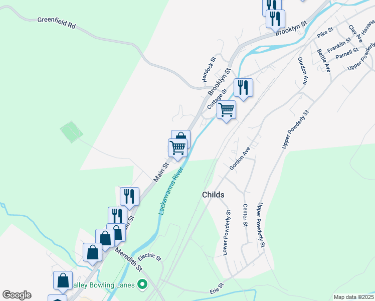 map of restaurants, bars, coffee shops, grocery stores, and more near 154 Cottage St in Carbondale