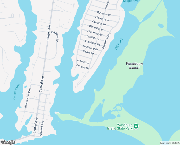 map of restaurants, bars, coffee shops, grocery stores, and more near 406 Seacoast Shores Boulevard in Falmouth