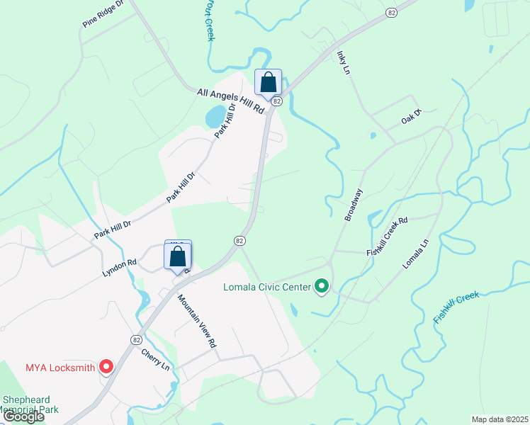 map of restaurants, bars, coffee shops, grocery stores, and more near 296 New York 82 in Hopewell Junction