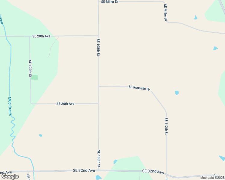 map of restaurants, bars, coffee shops, grocery stores, and more near 2535 Southeast 108th Street in Runnells