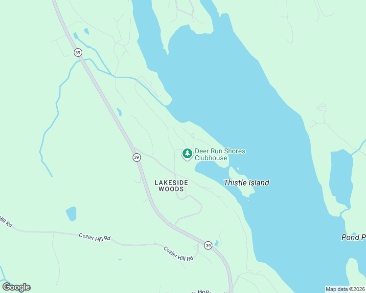 map of restaurants, bars, coffee shops, grocery stores, and more near 9 Deer Run Trail in Sherman