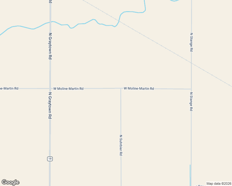 map of restaurants, bars, coffee shops, grocery stores, and more near 16536 West Moline-Martin Road in Graytown