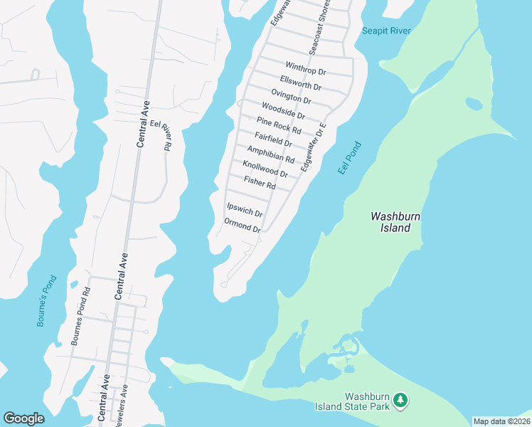 map of restaurants, bars, coffee shops, grocery stores, and more near 375 Seacoast Shores Boulevard in Falmouth