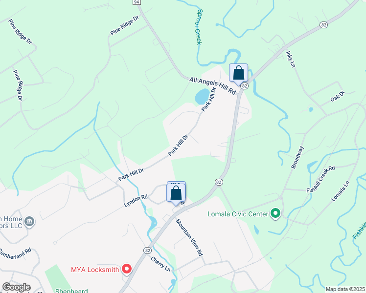 map of restaurants, bars, coffee shops, grocery stores, and more near 28 Park Hill Drive in Hopewell Junction