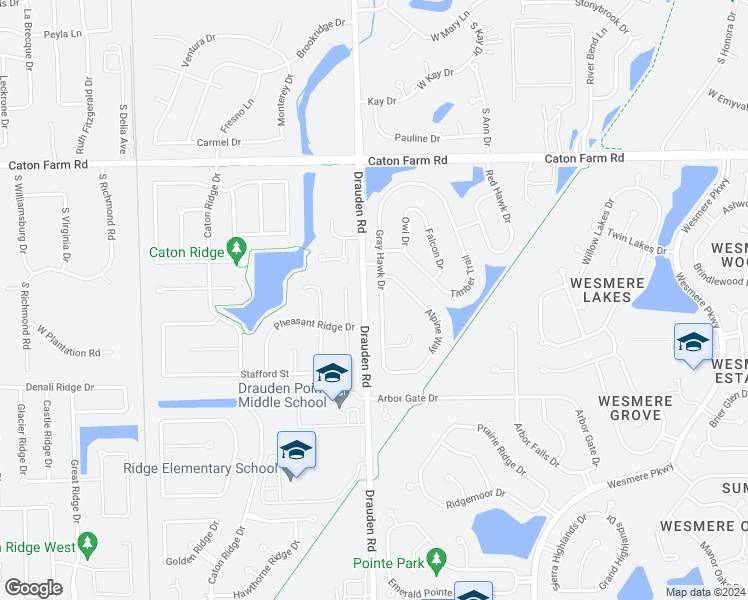 map of restaurants, bars, coffee shops, grocery stores, and more near 2111 Gray Hawk Drive in Plainfield