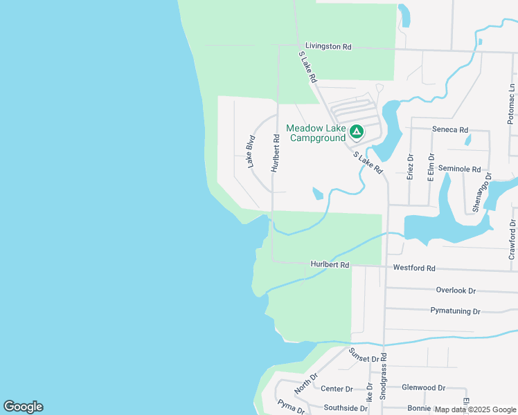 map of restaurants, bars, coffee shops, grocery stores, and more near 100 Chase Drive in Jamestown