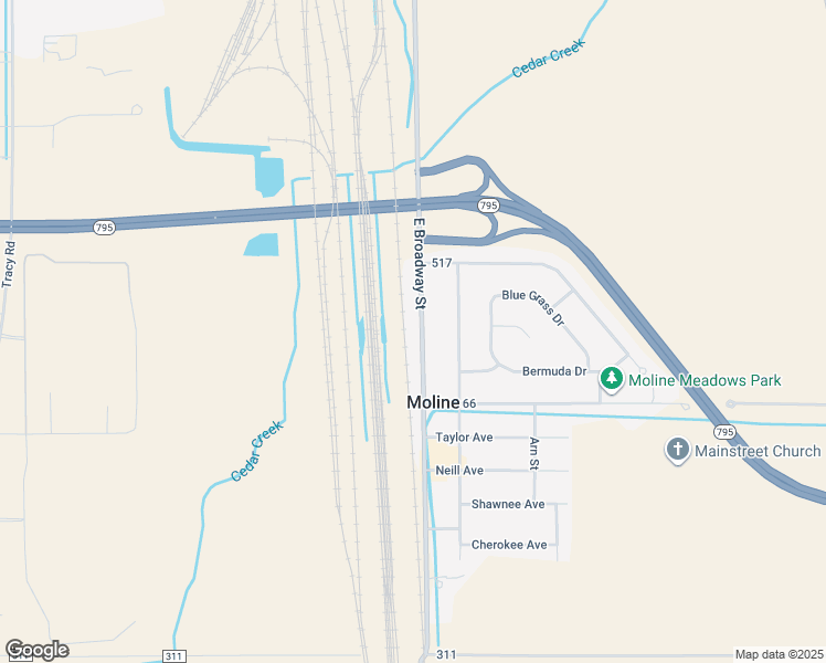 map of restaurants, bars, coffee shops, grocery stores, and more near 28141 East Broadway Street in Walbridge