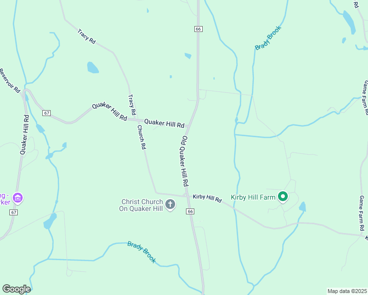 map of restaurants, bars, coffee shops, grocery stores, and more near 382 County Road 67 in Pawling