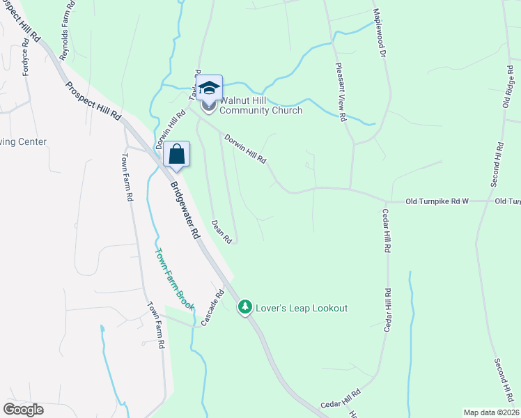 map of restaurants, bars, coffee shops, grocery stores, and more near 1 Kiara Court in New Milford