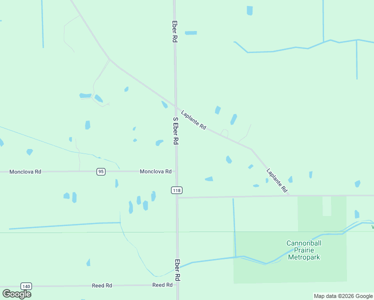 map of restaurants, bars, coffee shops, grocery stores, and more near 4315 Eber Road in Monclova