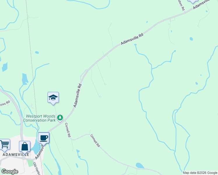 map of restaurants, bars, coffee shops, grocery stores, and more near 2 Monument Drive in Westport