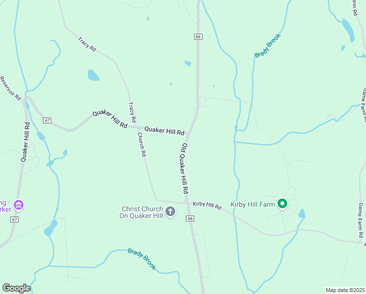 map of restaurants, bars, coffee shops, grocery stores, and more near 382 County Road 67 in Pawling