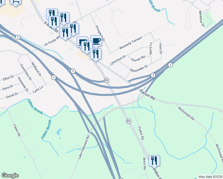 map of restaurants, bars, coffee shops, grocery stores, and more near in 