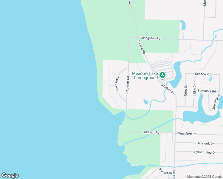 map of restaurants, bars, coffee shops, grocery stores, and more near 100-124 Chase Drive in Jamestown