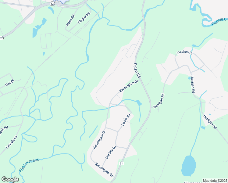 map of restaurants, bars, coffee shops, grocery stores, and more near 68 Kensington Drive in Hopewell Junction