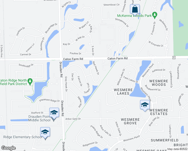 map of restaurants, bars, coffee shops, grocery stores, and more near 2224 White Eagle Drive in Plainfield