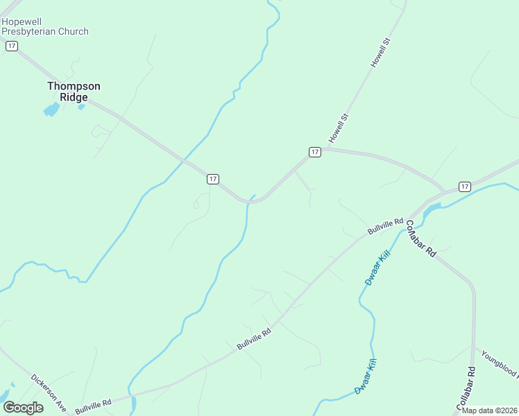 map of restaurants, bars, coffee shops, grocery stores, and more near 176 County Route 17 in Pine Bush