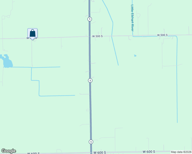 map of restaurants, bars, coffee shops, grocery stores, and more near 5335 Indiana 5 in Topeka