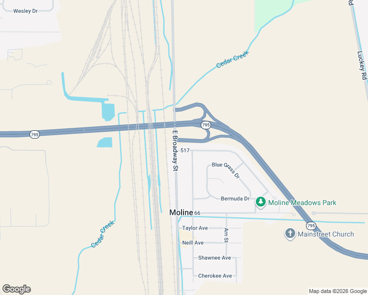 map of restaurants, bars, coffee shops, grocery stores, and more near 5948 Clover Lane in Walbridge