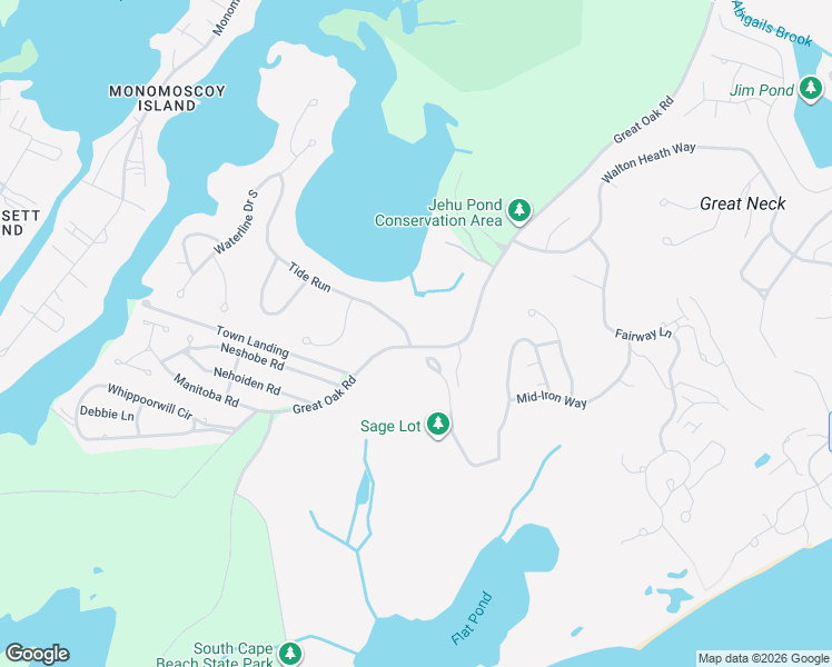 map of restaurants, bars, coffee shops, grocery stores, and more near 15 Tide Run in Mashpee