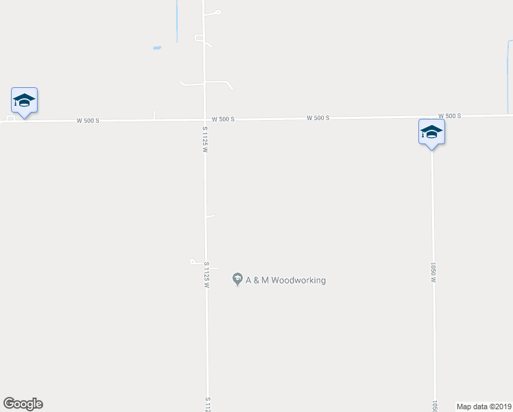map of restaurants, bars, coffee shops, grocery stores, and more near 5295 South 1125 West in Millersburg