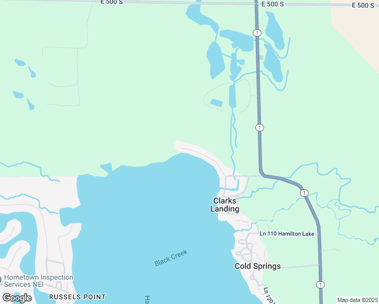 map of restaurants, bars, coffee shops, grocery stores, and more near 740 Ln 101 Hamilton Lake in Hamilton